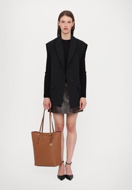 Сумка-тоут QUINN TOTE Michael Kors, коричневый mk151h1ow-o11 | luggage
