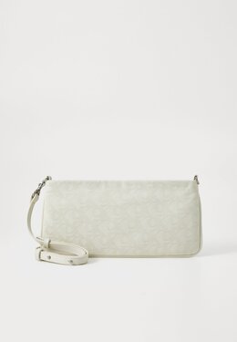 Сумка через плечо LOGO JACQUARD SOPHIE TOP ZIP - Across body bag Calvin Klein, бежевый c1851h0n3-b11 | natural aop