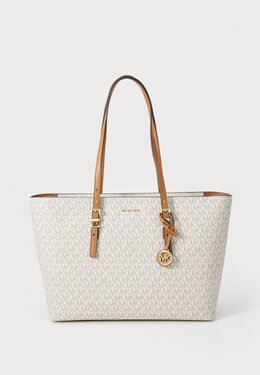 Сумка-тоут QUINN TOTE Michael Kors, кремовый mk151h1sl-a11 | vanilla/acrn