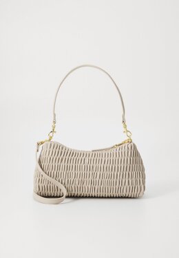 Сумка RUCHED DROP SHOULDER BAG Calvin Klein, серо-коричневый c1851h0na-b11 | chateau
