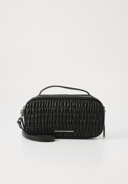 Сумка RUCHED CROSSBODY CAMERA BAG Calvin Klein, черный c1851h0np-q11 | black