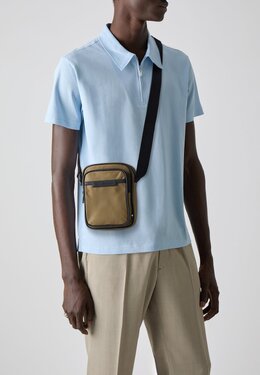 Сумка через плечо REPREVE MINI REPORTER UNISEX - Across body bag Tommy Hilfiger, бежевый to152h0oy-b11 | sandalwood brown