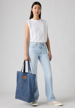 Сумка-тоут BACK POCKET TOTE UNISEX Levi's, цвет Indigo Mid Wash le251h01a-k12 | indigo mid wash