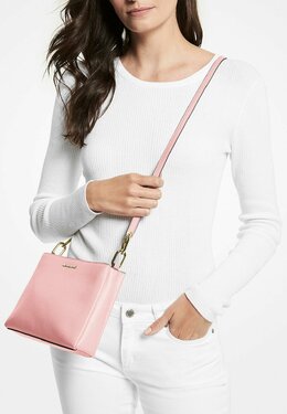Сумка через плечо Across body bag Michael Kors, розовый mk151h1tm-j11 | powder
