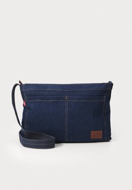 Сумка через плечо HERITAGE MESSENGER UNISEX - Across body bag Levi's, цвет Indigo Rinse le254h04f-k11 | indigo rinse