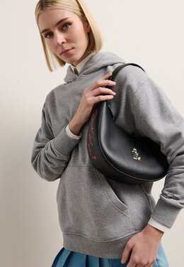 Сумка DISNEY MOON SHOULDERBAG Karl Lagerfeld, черный k4851h1n1-q11 | black