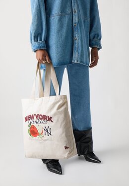 Сумка-тоут FRUIT TOTE NEYYAN New Era, бежевый ne351h00f-b11 | light beige