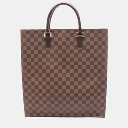 Louis Vuitton Sac Plat Damier Ebene Canvas Tote Bag 1181469