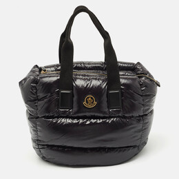 Moncler Black Nylon Water-Repellent Caradoc Tote 1180986