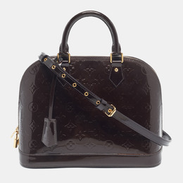 Louis Vuitton Amarante Monogram Vernis Alma PM Bag 1179689