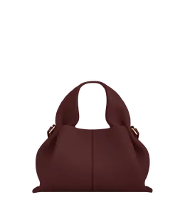 Polene Мини сумка Numéro Neuf Mini Edition Cerise Noire Grainé 4363560 | cerise noire grainé