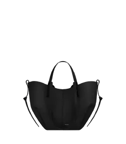 Polene Сумка тоут Cyme Mini Edition Noir Grainé 4363528 | noir grainé