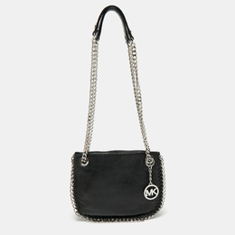 Michael Kors Black Leather Chelsea Chain Shoulder Bag 1180030
