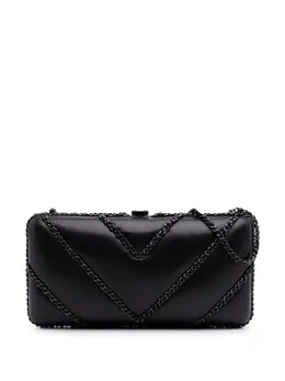 Chanel 2016-2017 Chevron Lambskin Chain Around Clutch on Chain shoulder bag 31174720