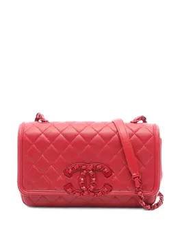 Chanel 2020-2021 CC Filigree shoulder bag 31090759