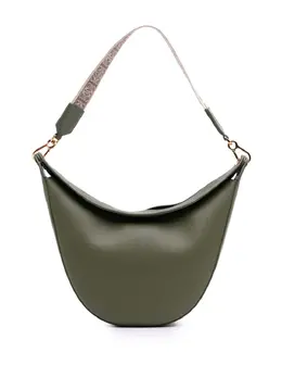 Loewe 2022 Small Leather Luna hobo bag 31201292