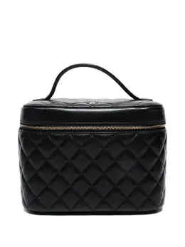 Chanel 2016-2017 quilted lambskin vanity bag 31153992