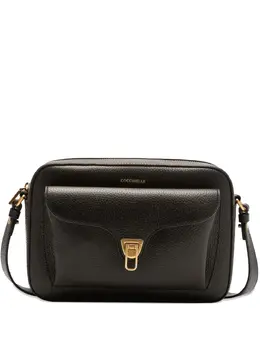 Coccinelle large Beat Soft flap-pocket leather shoulder bag 31085894