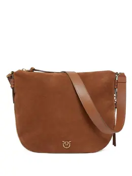 Pinko suede zip-fastening shoulder bag 30379290