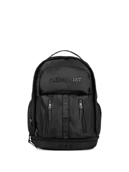 Plein Sport embossed-logo backpack 27649243