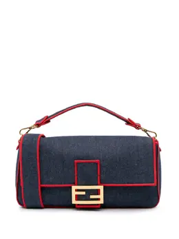 Fendi 2010-2025 Large Denim Baguette satchel 31199749