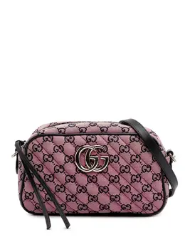 Gucci 2016-2025 Small GG Marmont Matelasse Canvas crossbody bag 31189071