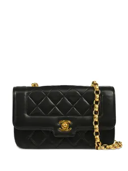 Chanel 1990s Diana quilted lambskin mini bag 31002911
