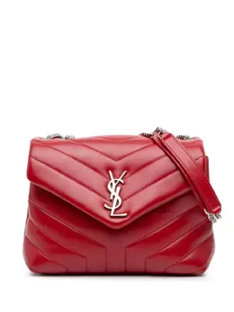 Saint Laurent 2018 Small Leather Monogram Loulou crossbody bag 31174598