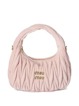 Miu Miu matelassé leather tote bag 31121753