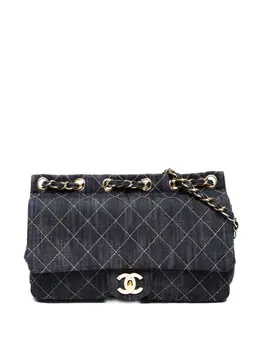 Chanel 2005-2006 Denim Chain shoulder bag 31161565