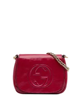 Gucci 2016-2025 Small Patent Soho Chain Flap crossbody bag 31197024