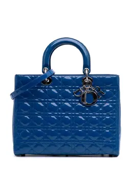 Christian Dior 2014 Large Patent Cannage Lady Dior satchel 31197194