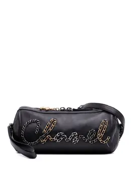 Chanel 2019 Calfskin Signature Chain 20s Bowling Bag crossbody bag 31199875