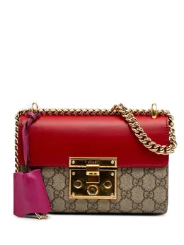 Gucci 2016-2025 Small GG Supreme Padlock crossbody bag 31189145