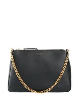 Сумка через плечо Perry из кожи с цепочным ремешком Tory Burch, черный 31027549 | черный