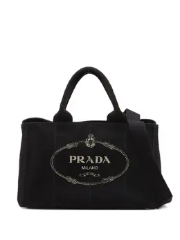 Prada 2000-2020 Canapa Denim M tote bag 31165478