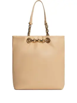 Fabiana Filippi chain-trimmed leather tote bag 30906972