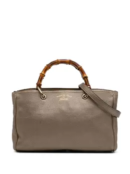 Gucci 2016-2025 Medium Calfskin Bamboo Shopper satchel 31174739