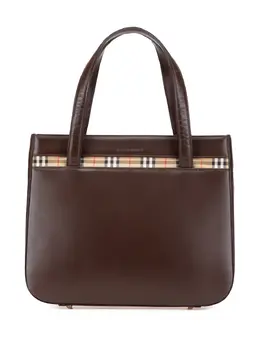 Burberry 2000-2017 House Check Trimmed Leather handbag 31171629
