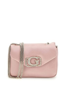 Сумка через плечо PRUE MIT LOGOSCHRIFTZUG - Across body bag Guess, розовый gu151h83f-j11 | rose