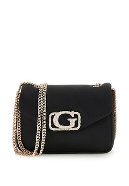 Сумка через плечо PRUE MIT LOGOSCHRIFTZUG - Across body bag Guess, черный gu151h83f-q11 | schwarz
