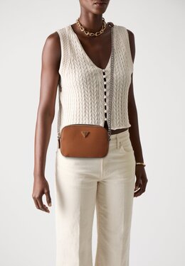 Сумка через плечо NOELLE II CROSSBODY CAMERA - Across body bag Guess, цвет Light Cognac gu151h7xt-o11 | light cognac