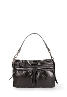 Сумка John Richmond, черный joj51h0a0-q11 | black and dark grey