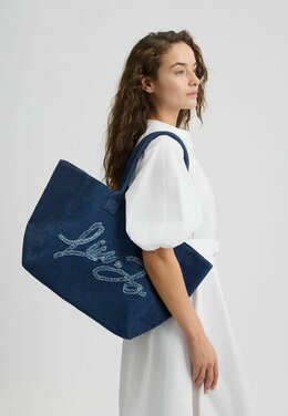 Сумка-тоут Liu Jo, цвет Blue Denim li651h2no-k11 | blue denim