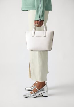 Сумка LOGOTAPE MINI TOTE Tommy Hilfiger, кремовый to151h1wp-a11 | ivory petal