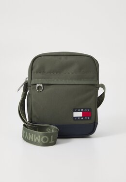 Сумка через плечо DAILY REPORTER - Across body bag Tommy Jeans, зеленый tob52h052-m11 | pewter green