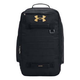 Рюкзак Under Armour Contain Backpack 'Black Yellow', черный 1378413-001 | black