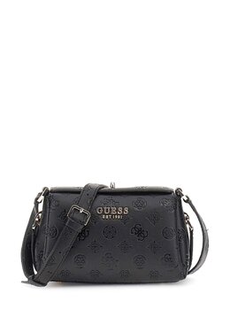 Сумка через плечо MINI-UMHÄNGE PHOEBE - UND PEONY-LOGO Guess, черный gu151h83i-t11 | mehrfarbig schwarz