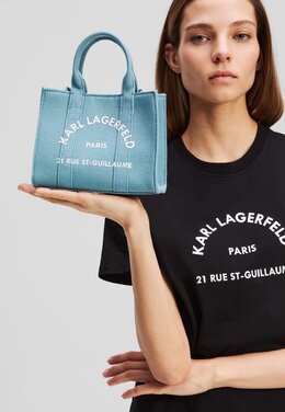 Сумка SQUARE MINI TOTE Karl Lagerfeld, светло-голубой k4851h1mf-t11 | light blue
