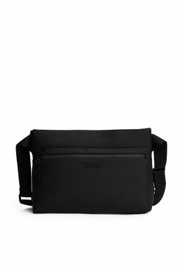 Сумка через плечо WEBBING STRAP MESSENGER - Across body bag Tommy Hilfiger, черный to152h0qx-q11 | black